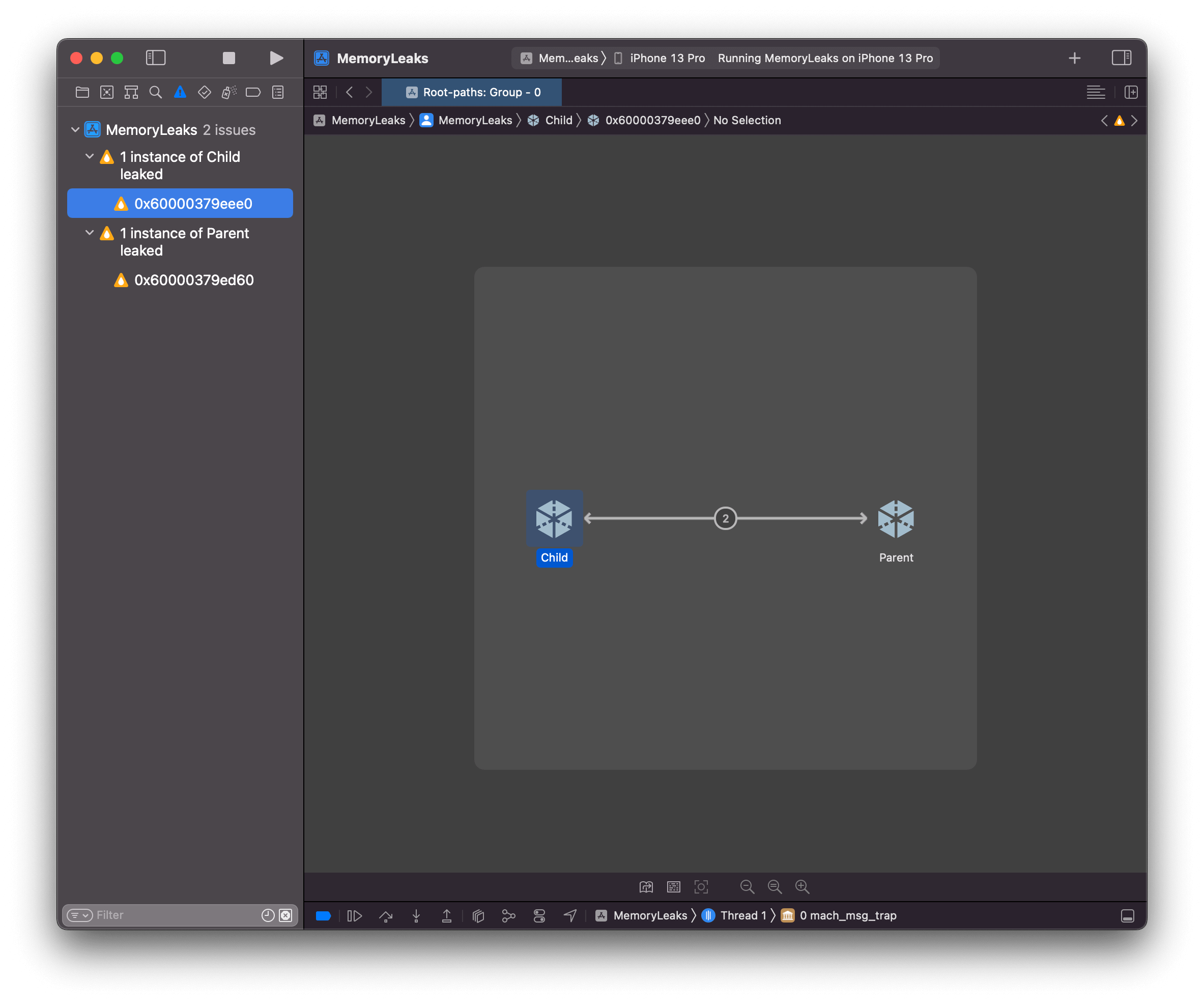 XCode Analyze tool