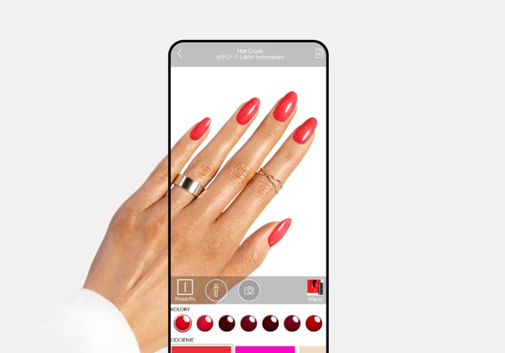 Cosmo nail polish tryout app