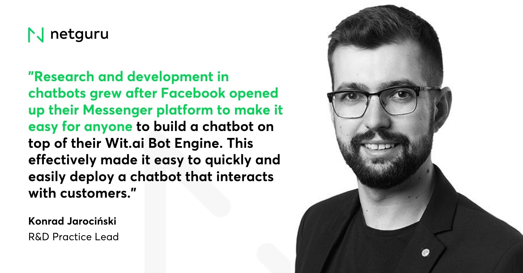 Konrad Jarocinski on Chatbots