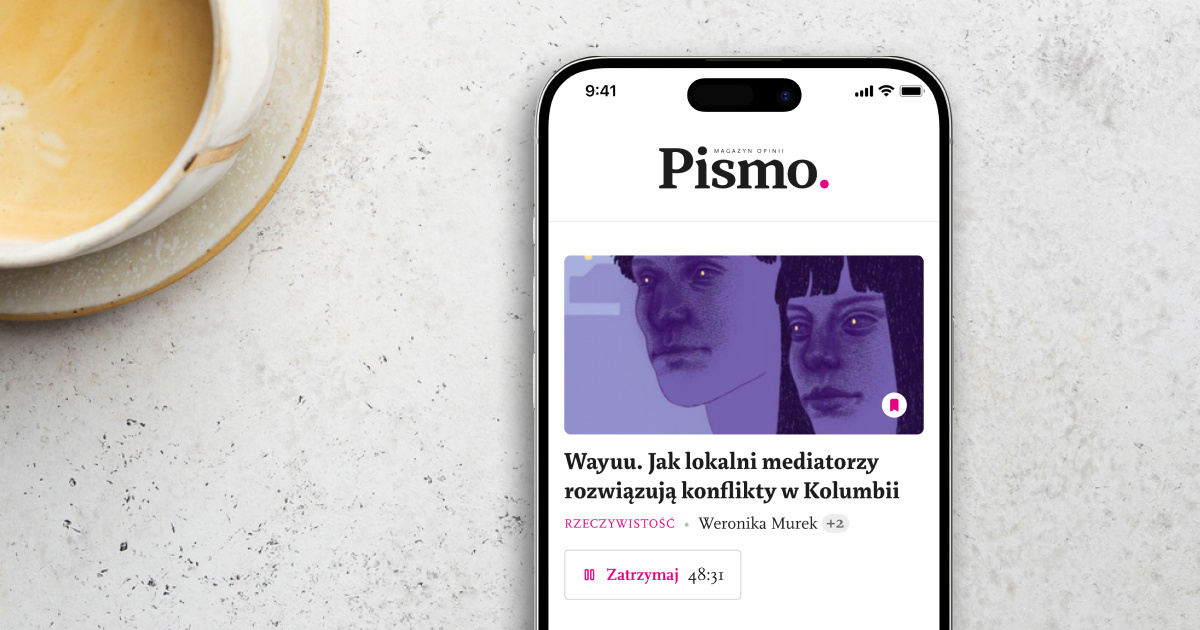 phone displaying Pismo webpage on the screen