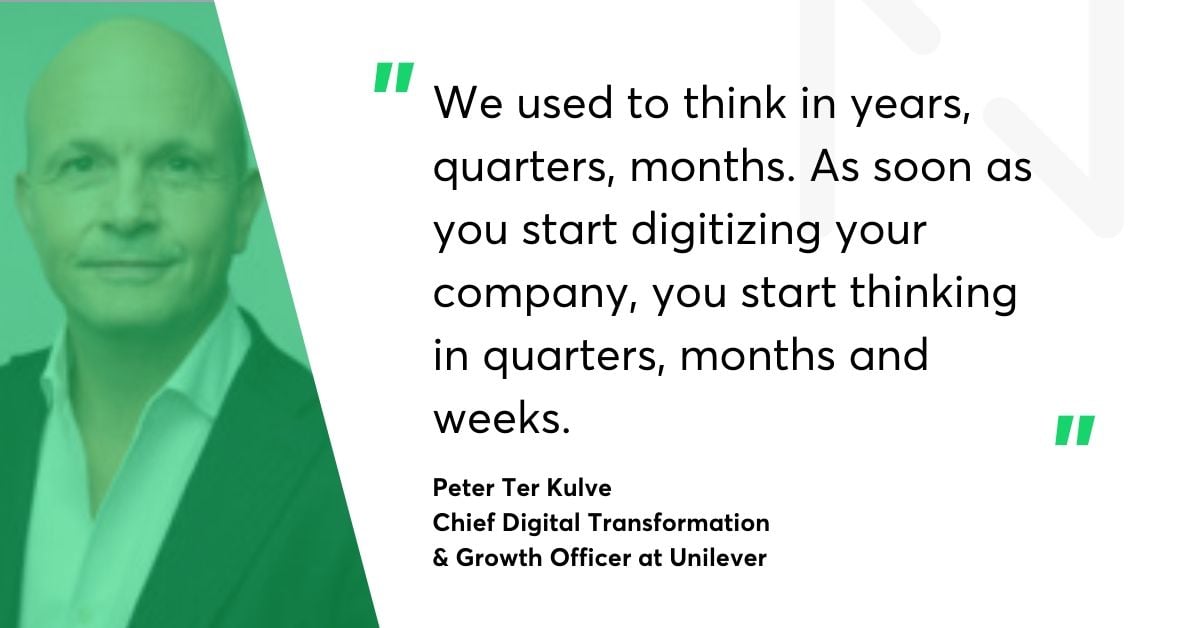 Peter Ter Kulve Unilever quote