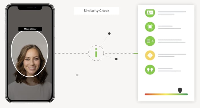 Jumio AI-powered identity verification app - screenshot