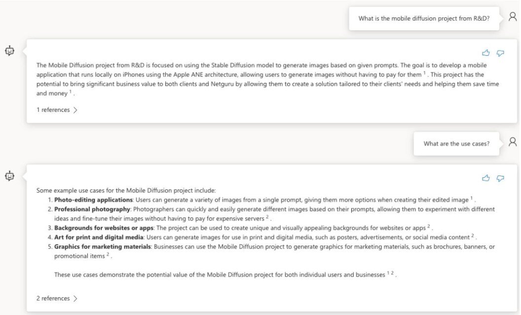 AI development tools; example from Netguru’s Mobile Diffusion project