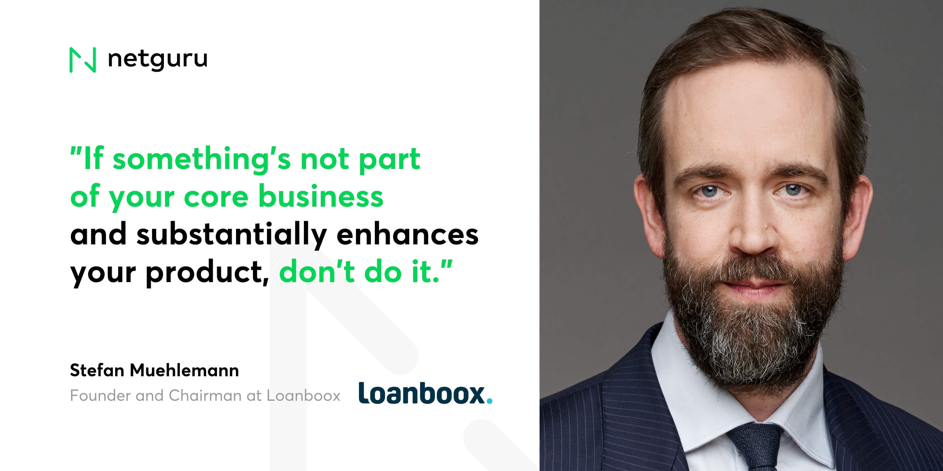 Stefan Muehlemann from Loanboox - core business