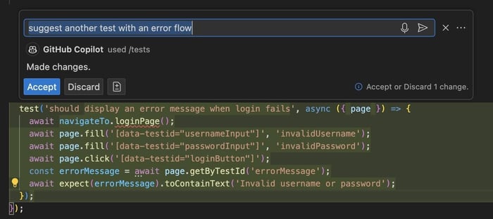 Test for an error flow proposed by GitHub Copilot Chat