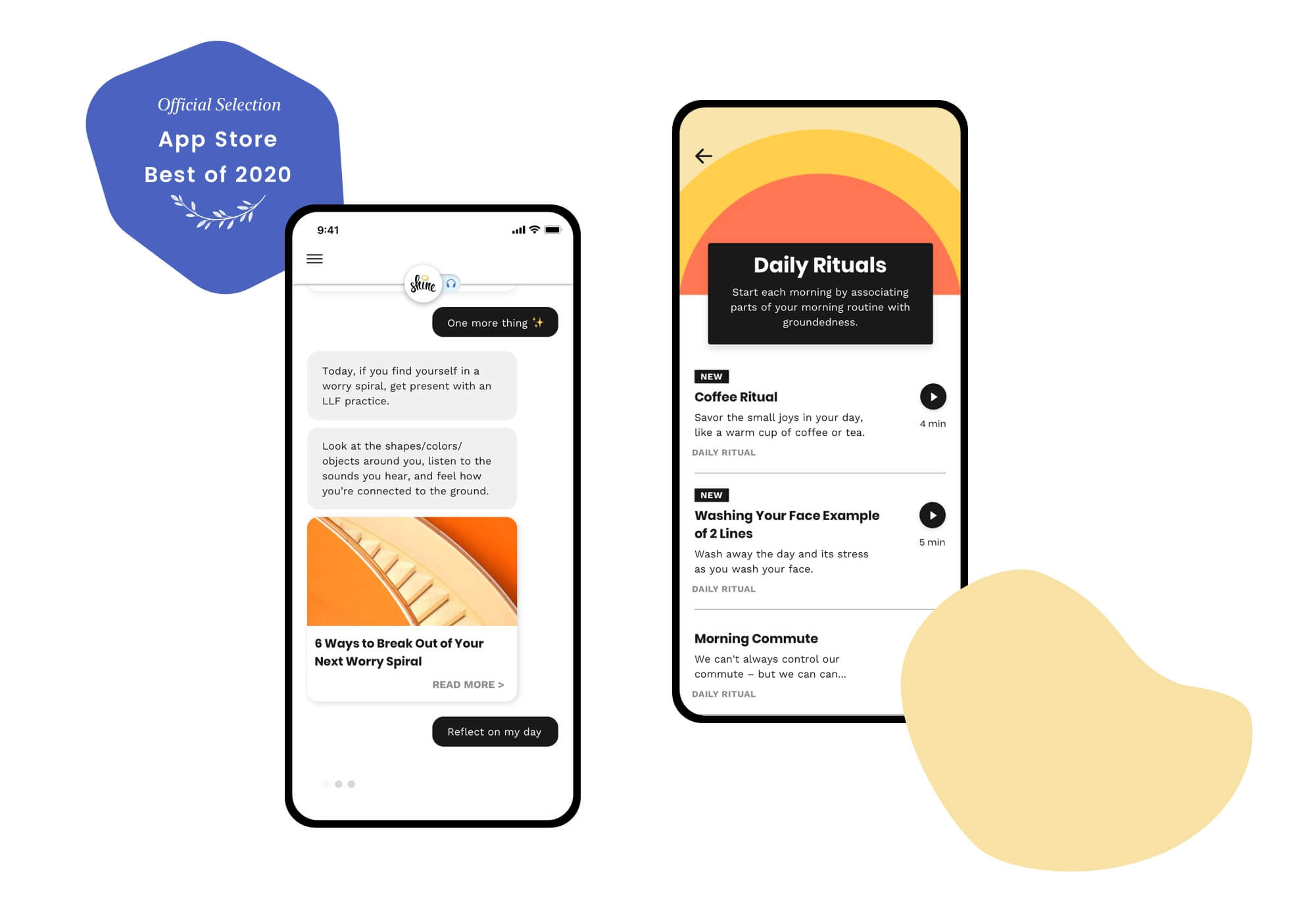 Developing a Well-Being Mobile App Voted App Store Best of 2020